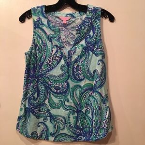 Lilly Pulitzer cotton tank